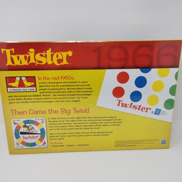 Hasbro Twister Retro Edition Game - Picture 2 of 3